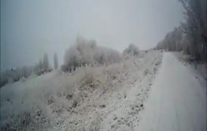 Sortie sous la neige à Limay
